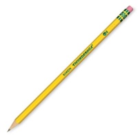 Dixon Ticonderoga Wood-Cased Black-Core #2 Pencils, Soft, Pre-Sharpened, 12 Count, Yellow (13806)