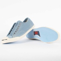 Converse - Jack Purcell LP Shoes in Aspen Blue/Off White, Size: 8 D(M) US Mens / 10 B(M) US Womens, Color: Aspen Blue/Off White