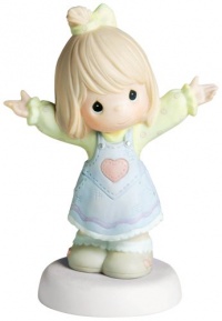 Precious Moments I Love You This Much Figurine, Girl