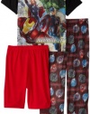 AME Boy's Avengers 3 Piece Sleepwear Set