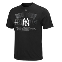 MLB New York Yankees Break The Curse T-Shirt, Black