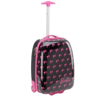 Barbie Hard Shell Rolling Luggage Case