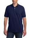 IZOD Men's Short Sleeve Basic Heritage Pique Polo