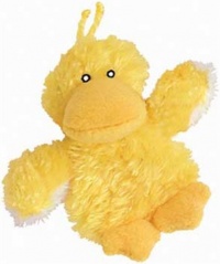 KONG Duckie Dog Toy, Extra Small, Yellow