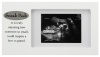 Malden Sneak Peek Sonogram Juvenile Frame, White