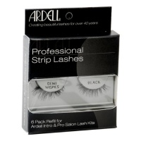 Ardell False Eyelashes 6 pack InvisiBands Demi Wispies Black Strip Lashes