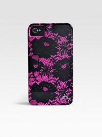 A romantic and feminine print that snaps over your iPhone® for a stylish cover.PVC2¼W X 4½H X ½DImportedPlease note: iPhone® not included.