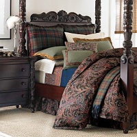 Ralph LaurenBedford Hunt Paisley Bedskirt; Full