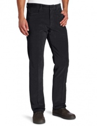 Calvin Klein Sportswear Men's Utilitarian Stretch Cord 4 Pocket Bowery Pant, Black, 34x32