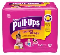 Pull-Ups Learning Design Training Pants, Size 2T-3T, Girl, 56 Count (Pack of 2) - 112 total count