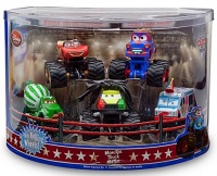 Disney Deluxe Monster Truck Mater Figure Set -- 5-Pc.