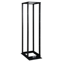 Tripp Lite SR4POST 45U 4-Post Open Frame Rack Cabinet Square Holes 1000lb Capacity