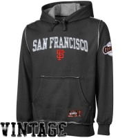 San Francisco Gaints MLB Majestic Max Action Hooded Sweatshirt - Large