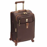 London Fog Chelsea Lites 21 Inch 360 Expandable Upright, Chocolate, One Size