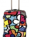 Heys USA Luggage Britto Flowers 26 Inch Hardside Spinner