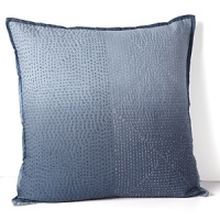 Vera Wang Shibori All-Over Stitching Decorative Pillow, 18 x 18