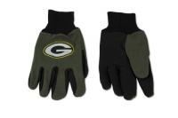 NFL Green Bay Packers Two-Tone Gloves (Free Size)