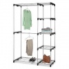 Double Rod Closet (Silver) (68.03H x 45.24W x 19.29D)