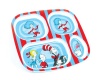 Bumkins Dr. Seuss Melamine Dishware, Blue Cat in the Hat