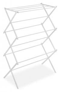 Whitmor 6023-741 Folding Clothes Drying Rack, White