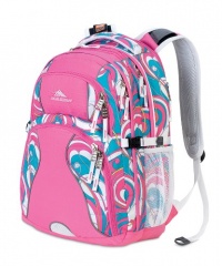 High Sierra Swerve Backpack (19 x 13 x 7.75-Inch, Pink Print)