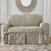 Sure Fit Matelasse Damask 1-Pc Sofa-Linen