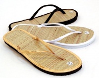 Bamboo Sandals, Classic Flats, Beach Flip Flops by L.A. Beauty