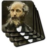 James Clerk MAXWELL, Scottish physicist, Engravings - HI13 PRI0324 - Prisma - Set Of 8 Coasters - Soft