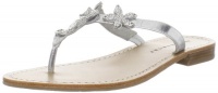 Ivanka Trump Women's Pia Flip Flop,Silver,9 M US