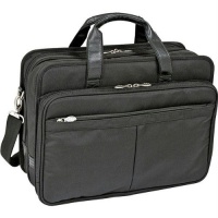 McKlein 17 Walton Nylon Expandable Double Compartment Laptop Case