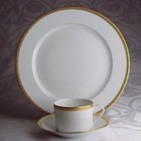 Haviland Limoges Symphony Gold 5 Piece Place Setting