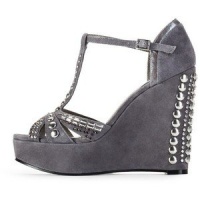 Vince Camuto Simonas Wedge Sandal Charcoal,7