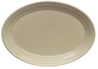 Fiesta 9-5/8-Inch Oval Platter, Ivory