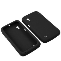 BW Soft Sleeve Gel Cover Skin Case for Boost Mobile ZTE Warp N860 -Black