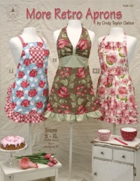 Taylor Made Designs Patterns-More Retro Aprons