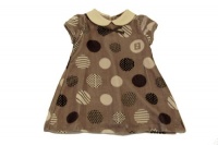 Fendi Baby Girls Dress-grey-12 months