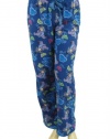 Disney Eeyore Polar Fleece Drawstring Lounge Pajama Pants Winnie the Pooh Blue