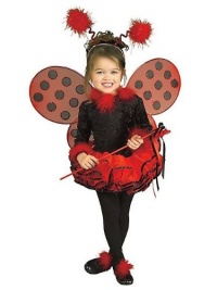 Child's Costume, Lady Bug Tutu Costume