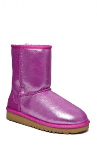 UGG Kids' Classic Glitter Pre/Grd (Grape 5.0 M)