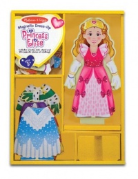 Princess Elise Magnetic Dress-Up Wooden Puzzle