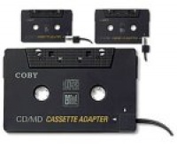 Coby CA-747 Dual Position CD/MD/MP3 Cassette Adapter