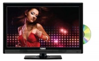 NAXA NTD-1552 15.6-Inch Widescreen HD LED TV with Built-in Digital TV Tuner and USB/SD Inputs and DVD Player