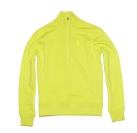 Ralph Lauren Golf Women Big Pony Logo Full Zip TracK Jacket (S, New lemon)