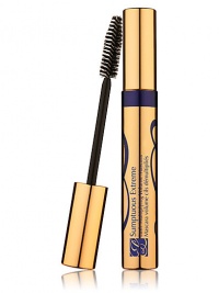 Lashes seem to multiply, magnify, grow to extremes. Three different high-volume fibers create audacious, false-lash effects. Lash Advancing Vitamin Complex conditions. Lustrous color leaves eyes looking brighter, wider, more seductive than ever. Oversized Brushcomber Extreme™ creates over-the-top lashes. 