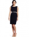 Anne Klein Women's Honeycomb Darted Sheath Dress