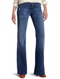 7 For All Mankind Women's Dojo Jean in Baywater Blue