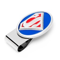 3D Pewter Superman Money Clip