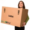 EcoBox 24 x 18 x 18 Inches Genuine Large Moving Boxes, Pack of 7 (V-6825)