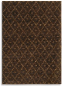 Woven Impressions Diamond Ikat Expresso Rug Size: 2'9 x 5'