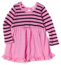 Splendid Littles Baby-Girls Infant Venice Thermal Stripe Dress, Parfait, 3-6 Months